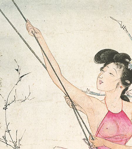 大邑县-胡也佛的仕女画和最知名的金瓶梅秘戏图